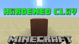 How To Make Hardened Clay in Minecraft | 1.7.9 Update