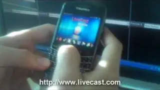 LiveCast Mobile на BlackBerry Bold (9700, 9650, 9000)