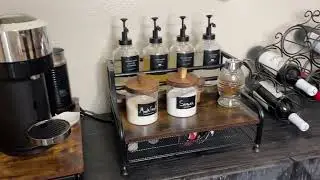 Coffee Bar Chaos Fixed! Syrup Rack Amazon