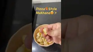 Pizza Masala Makhana |5 Minute Tea Time Snack|Healthy Party Snack Idea #roastedmakhana #snacks