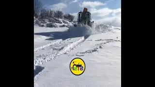CLEARING SNOW BY JCB 4X4 🤩💪👌