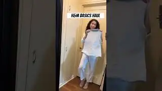 H&M basics mini haul & try-on