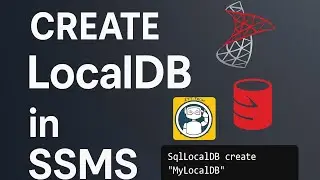 how to create local db using microsoft sql server management studio #lenovo #zyttech