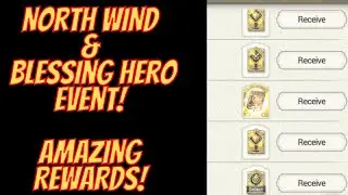 Exos Heroes: North Wind and Blessing Hero Event! AMAZING REWARDS! Claim yours now!
