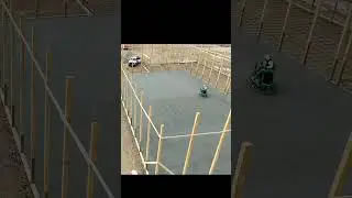 Basketball court #concrete #construction #transformation #youtubeshorts #youtubevideo #drone