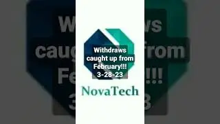 NovaTechFx Withdraws ALL caught up!!