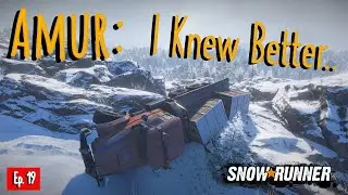 Мы победили гору... А потом гора одержала победу - Эпизод 18 - SnowRunner 2026