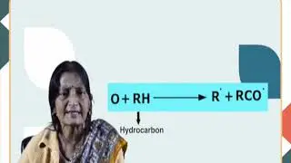 Photochemical reaction in atmosphere and smog formation
