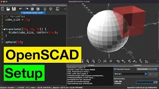 Getting Started With OpenSCAD - 3D Modeling With Code - Tutorial 1