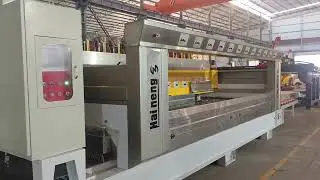 Automatic 12 Head Polishing Machine For Granite #GranitePolishingMachine #GraniteBuffingMachine