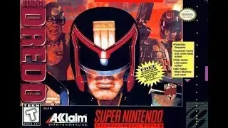 Let's Play Judge Dredd (SNES) GERMAN Part 1 - Ich bin das Das Gesetz