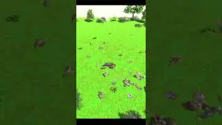 Animal Revolt Battle Simulator  #battle #simulator #animalfacts #revolt  #gameplays #animals #shorts