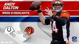 Andy Dalton Pulls Off a Clutch Victory vs. Indy! | Colts vs. Bengals | Wk 8 Player Highlights