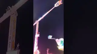 Winter park luna Park Genova 2025 Eclipse 360 #ride #winterpark #lunapark #giostre #funfair