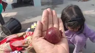 Aaj mummy ne nikala beetroot 🙂