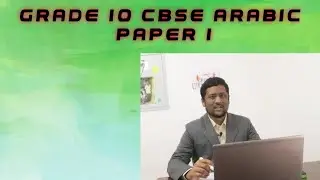 Grade 10 CBSE Arabic QUESTION PAPER /Section A Answers.