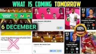 What's coming Tomorrow (Monday) | Next Iconic Moment, Club Selection, Box Draw & POTW | PES 2021
