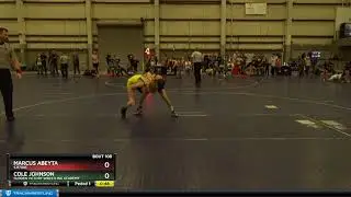 12U 82 Cole Johnson Sudden Victory Wrestling Academy Vs Marcus Abeyta SJF-HAC