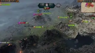 Conquering the old Dwarven lands and Empire as Skelebois - Warhammer Multiplayer Campaign