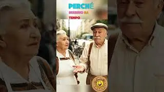 Nonna e Nonno in Citt&agrave; Frenetica 😂 | Sketch Divertente sulla Vita Moderna