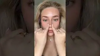 Finger Nose Contour Hack👃🏻 #shorts #makeuphacks