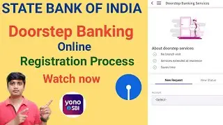 Sbi doorstep banking online registration process|Sbi doorstep banking full details.