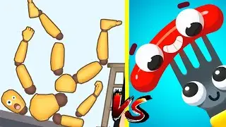 Satisfying mobile games play Ragdoll Fall: Break the Bones! Ragdoll break: kick master gameplay #53