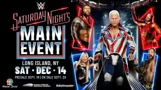 WWE 2K24 Saturday Night's Main Event 2024 Full Show