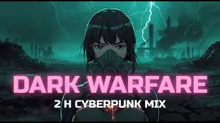Apocalyptic Cyberpunk Warfare 💀 2-Hour Industrial Bass Mix  Gaming  Workout  Focus [No Vocals]