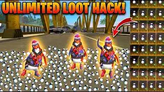 UNLIMITED LOOT HACK 😱  | Free Fire wtf moments 33