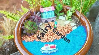 These Ocean Inspired Fairy Gardens Will Make You Want To Head Directly to the Beach!
