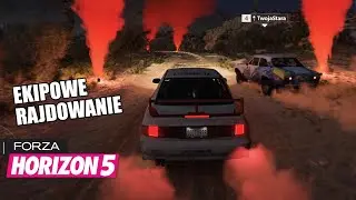Ekipowe rajdowanie ! Forza Horizon 5 FH5 PL zabawy DSR TEAM