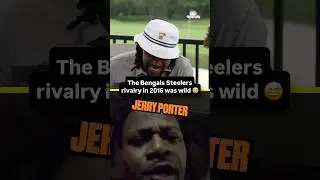 JOEY Porter reacts to Pac-Man&rsquo;s infamous rant after the #Steelers beat the #Bengals 😭😭😭
