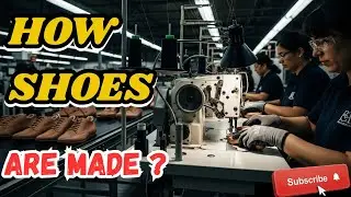 How Shoes Are Made in Factory 🏭  Step-by-Step Shoe Manufacturing Process