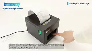 YHD-8390 80MM Desktop Thermal Receipt Printer#smartphone #machine #handheldscanner