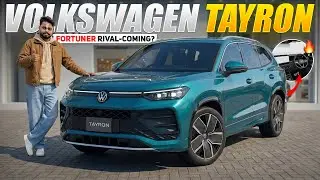 New Volkswagen Tayron R-Line Revealed 🔥| Fortuner Rival? 🤔| Launch, Price & Features