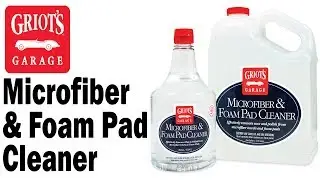 Griot's Garage - Microfiber & Foam Pad Cleaner and how to properly care for your towels & pads