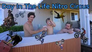 Day In The Life Jarryd McNeil Nitro Circus Long Beach, CA
