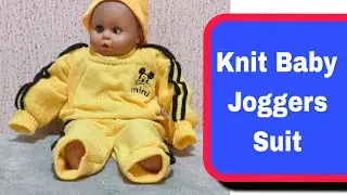 knit A Baby Jogger Suit//baby sweater//
