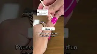TUTO : Comment retirer vos press on nails en 2 &eacute;tapes 💅🏻✨ #fauxongles #shorts #tuto #pressonnails