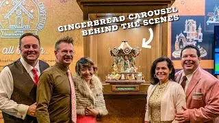 Gingerbread Carousel Behind The Scene