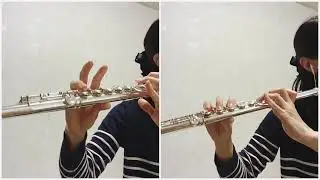 【フルート二重奏】クープラン 二重奏曲 （協奏曲）ト長調　1.前奏曲【Flute duo】Couperin, Francois DUO G-DUR Ⅰ.Prelude