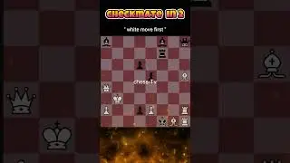 CHECKMATE IN 2 !! #sports #games #gaming #puzzle #chess #viral #catur #tacticalgaming #magnuscarlsen