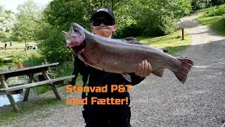 Stenvad Put and Take for at fange en stor fisk!