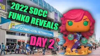 2022 San Diego Comic Con FUNKO POP Reveals: DAY 2