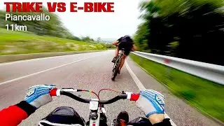 TRIKE vs E-Bike - Piancavallo 100kmh