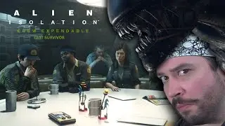 Alien Isolation &mdash; Первое прохождение (2025) Crew Expendable и Last Survivor (DLC)