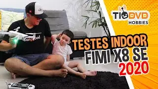 TESTE DRONE FIMI X8 SE 2020 INDOOR ESTABILIDADE TEMPO DE VOO DURA&Ccedil;&Atilde;O DA BATERIA QUALIDADE DE V&Iacute;DEO