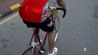 Alenex Transbar Power Bicycle in action.