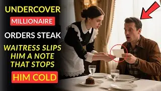 BILLIONAIRE IN DISGUISE IS MISTREATED AT HIS OWN RESTAURANT, UNTIL ONE WAITRESS ACTS...